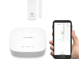 YoLink LoRa Smart Door Sensor Starter Kit: Hub & Door Sensor - Door Left-Open Reminders, up to 1/4 Mile Open-Air Range, up to 5 Year Battery Life, Alexa, IFTTT, Home Assistant